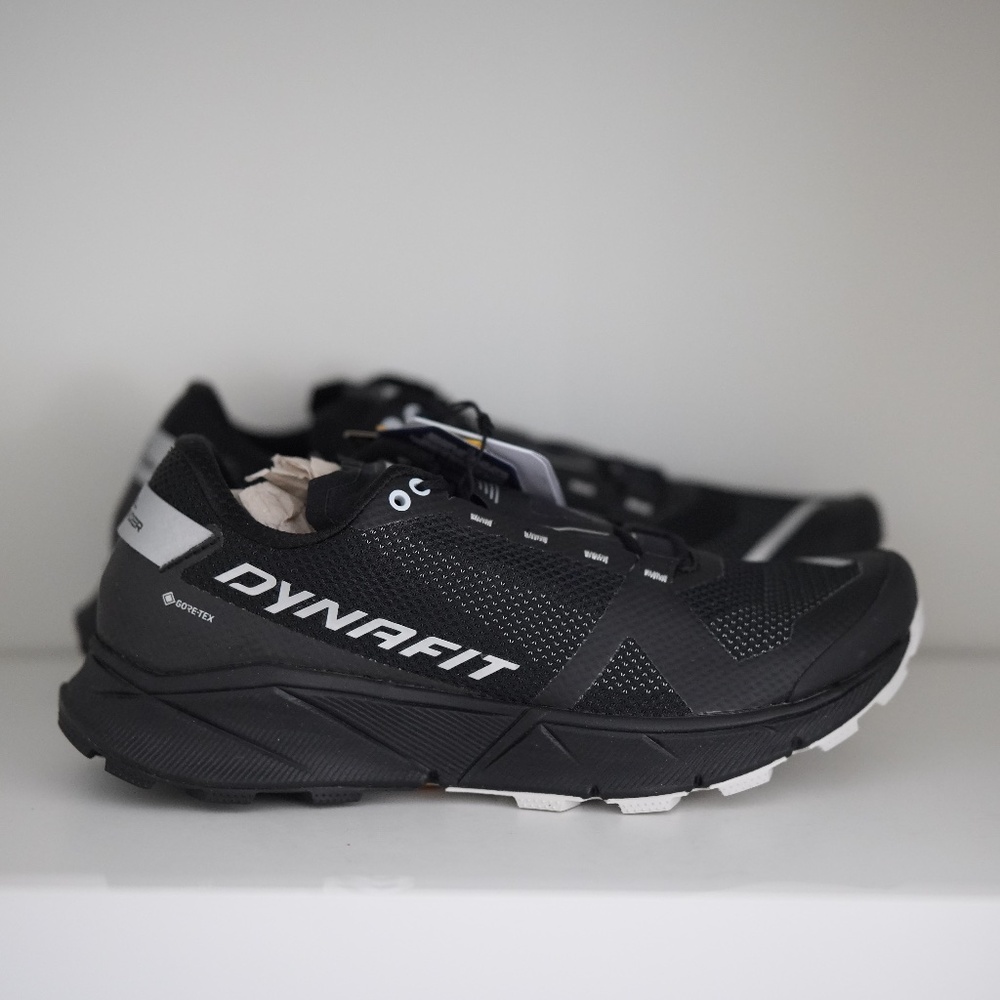 DYNAFIT Ultra 100 GTX Gore-Tex Trail Running Shoes Black Ortholite Mens US 11.5